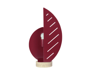 Red voile lamp